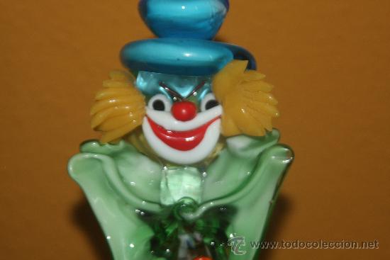 Vintage: payaso cristal color - Foto 1