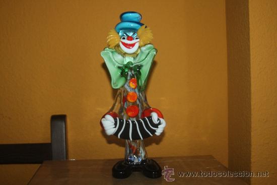 Vintage: payaso cristal color - Foto 2