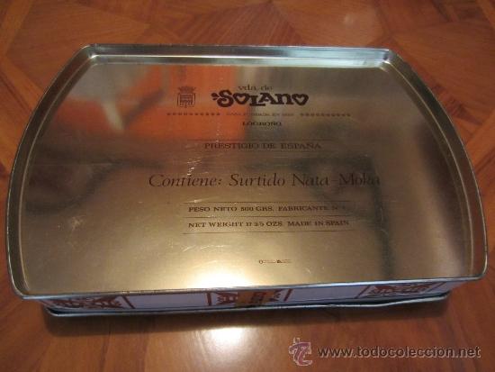 Vintage: caja de hojalata litografiada - Foto 2