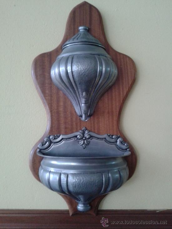 Vintage: AGUAMIL -- COBRE Y MADERA -- - Foto 1