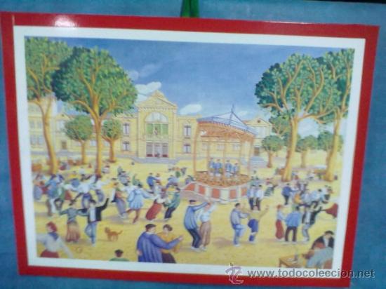 Vintage: LAMINA COLOR BAILE LA CASILLA BILBAO FDA. CON ANAGRAMA VINTAGE