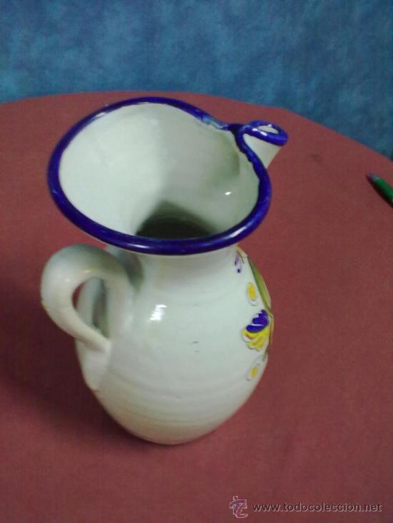 Vintage: JARRA SANGRIA DECORADA Y FIRMADA EN BASE. - Foto 3