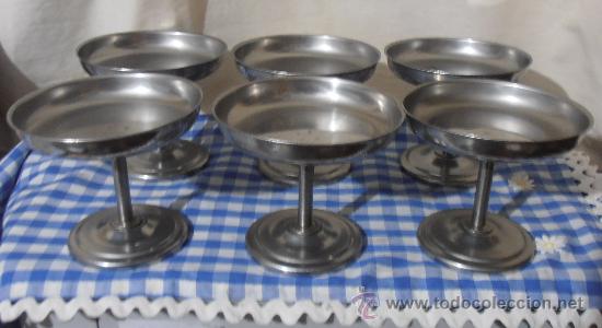 Vintage: 6 COPAS DE ACERO - Foto 7