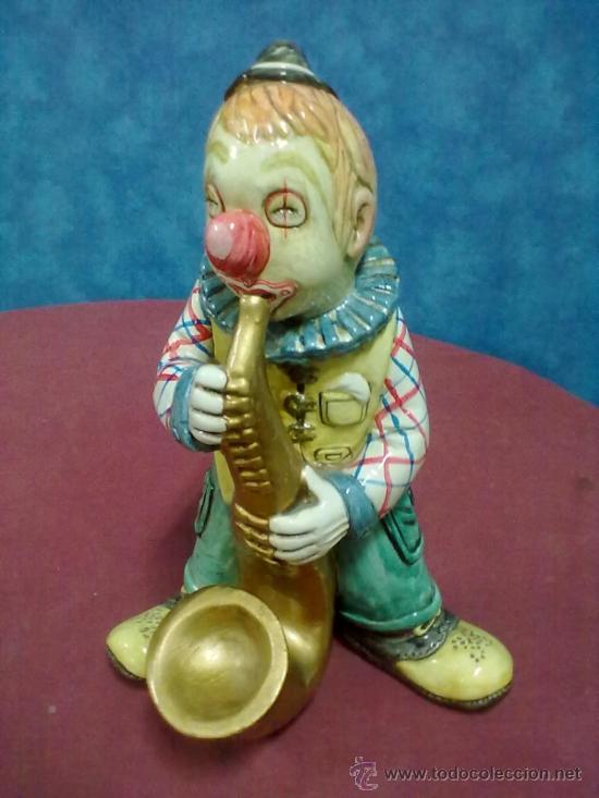 Vintage: PAYASO SAXOFONISTA VINTAGE