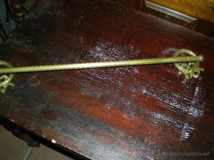 Vintage: TOALLERO DE BRONCE - Foto 1