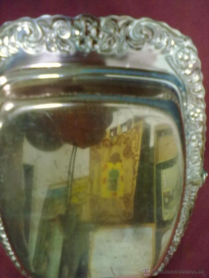 Vintage: BANDEJA MANTEQUILLERA HIERRO PLATEADO - Foto 3