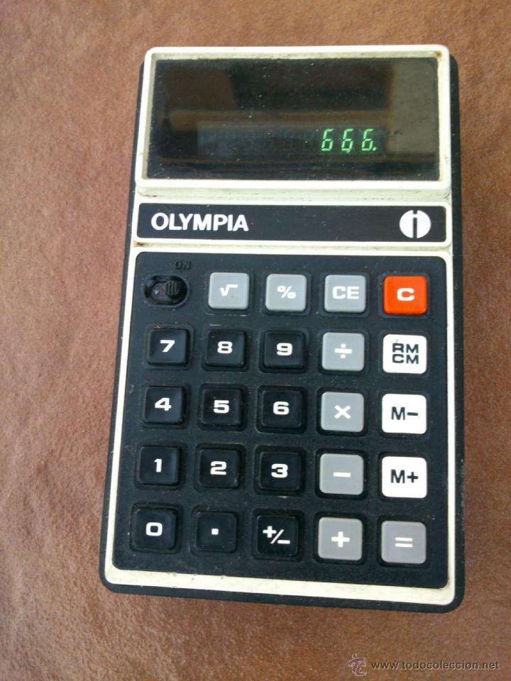 Vintage: CALCULADORA OLYMPIA CD 44 - Foto 1