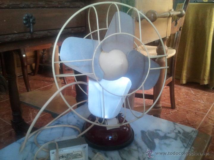 Vintage: VENTILADOR PHILIPS VINTAGE. FUNCIONA - Foto 2