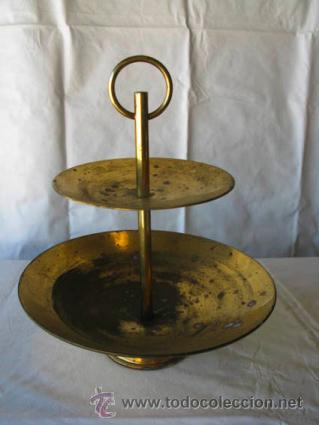 Vintage: frutero vintage de alto 36.5 y la base 12 cm