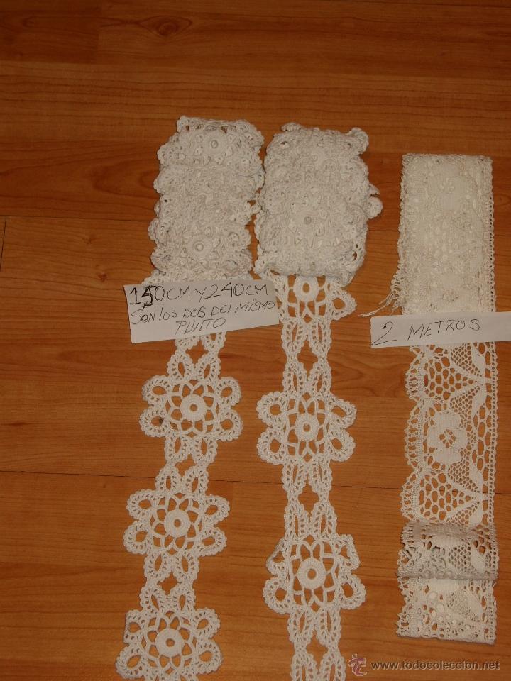 Vintage: PUNTILLA, HAY 2 TROZOS DE LA MISMA - Foto 2