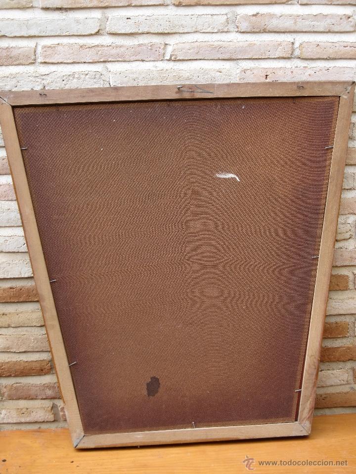 Vintage: VINTAGE - ESPEJO ANTIGUO CON MARCO DE MADERA. - Foto 4