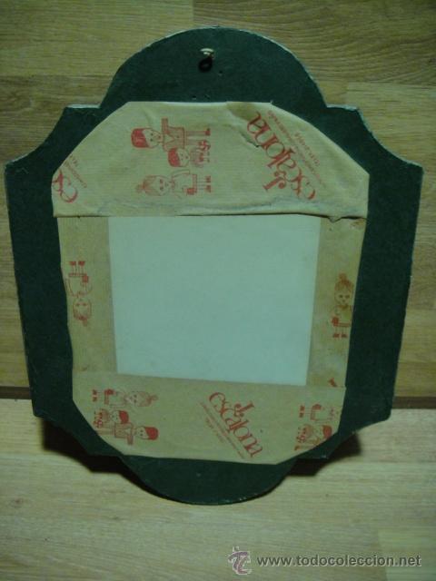 Vintage: espejo con adornos de alpaca - Foto 2