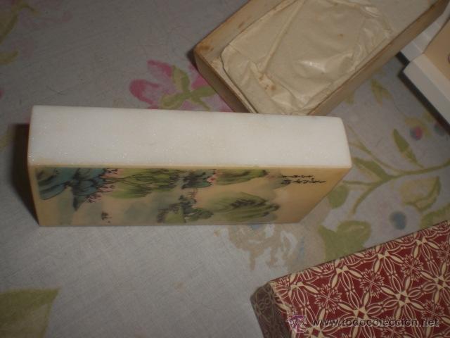 Vintage: ANTIGUO PISAPAPELES JAPON&Eacute;S - Foto 4