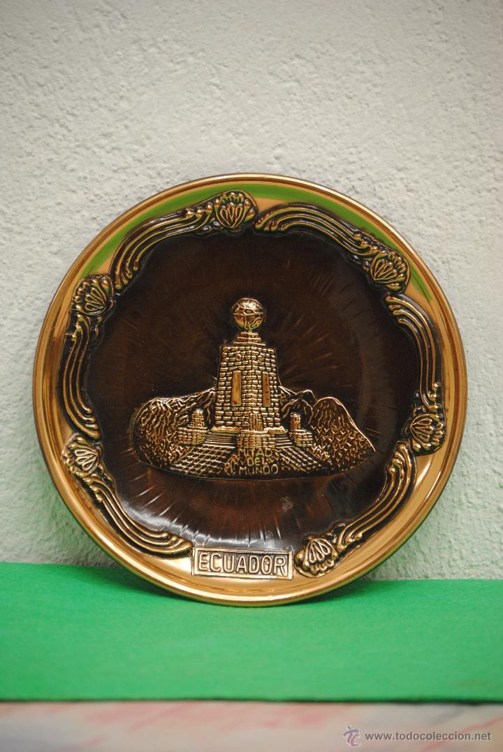 Vintage: PLATO DECORATIVO modelo ECUADOR - Foto 1