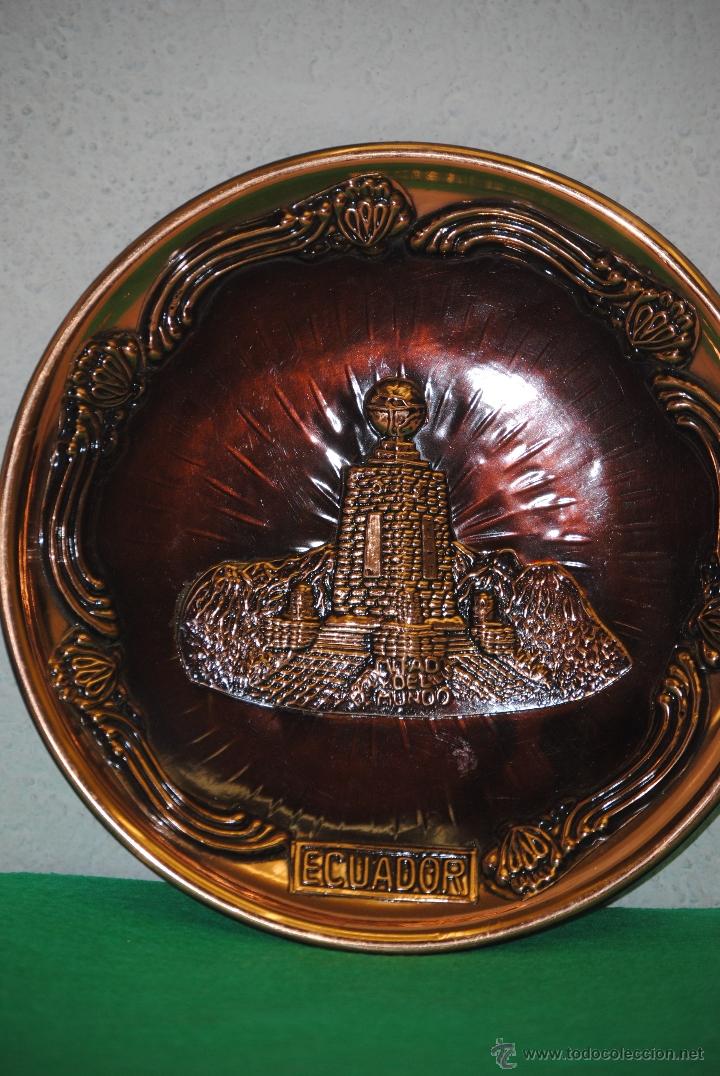 Vintage: PLATO DECORATIVO modelo ECUADOR - Foto 2