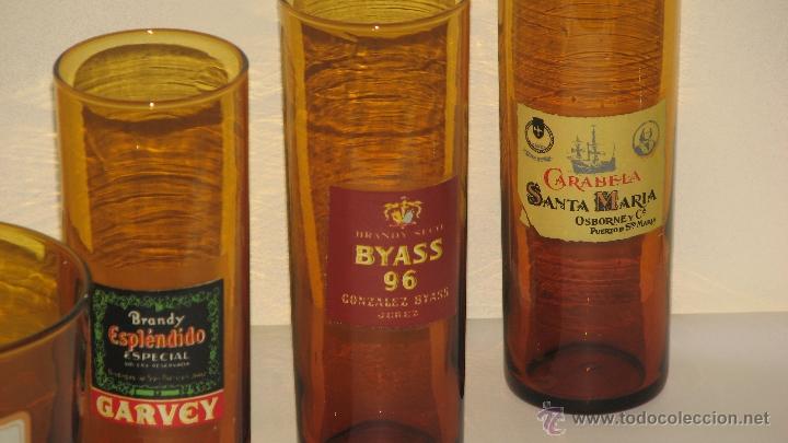 Vintage: LOTE DE SEIS VASOS Y CUBITERA VINTAGE - Foto 2