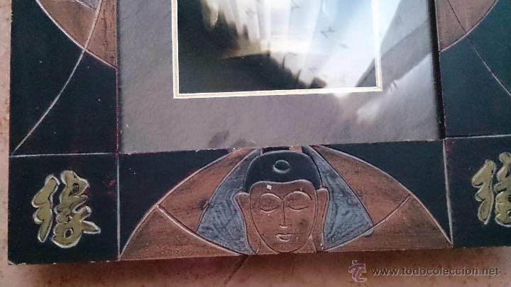 Vintage: Cuadro de buda oro en relieve . - Foto 8
