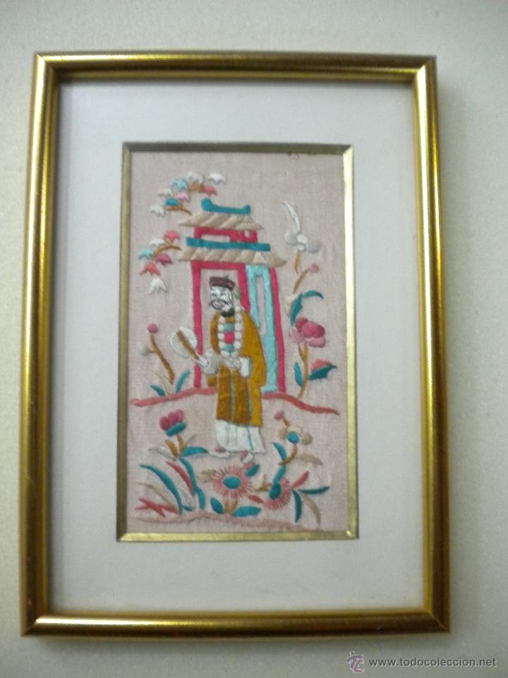 Vintage: bordado chino - Foto 1