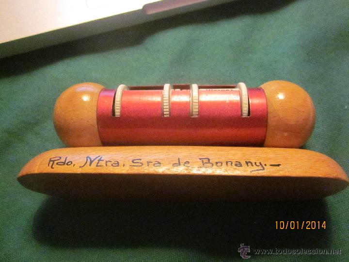 Vintage: CALENDARIO PERPETUO DE MADERA VINTAGE - Foto 3