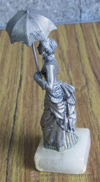 Vintage: DAMA de esta&ntilde;o la base de m&aacute;rmol - Foto 2