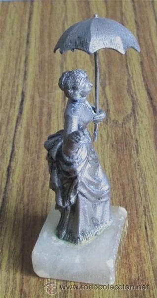 Vintage: DAMA de esta&ntilde;o la base de m&aacute;rmol - Foto 4