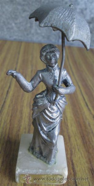 Vintage: DAMA de esta&ntilde;o la base de m&aacute;rmol - Foto 5