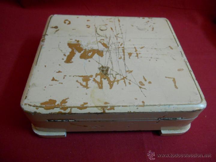 Vintage: ANTIGUA CAJA DE MADERA PARA RESTAURAR - Foto 4