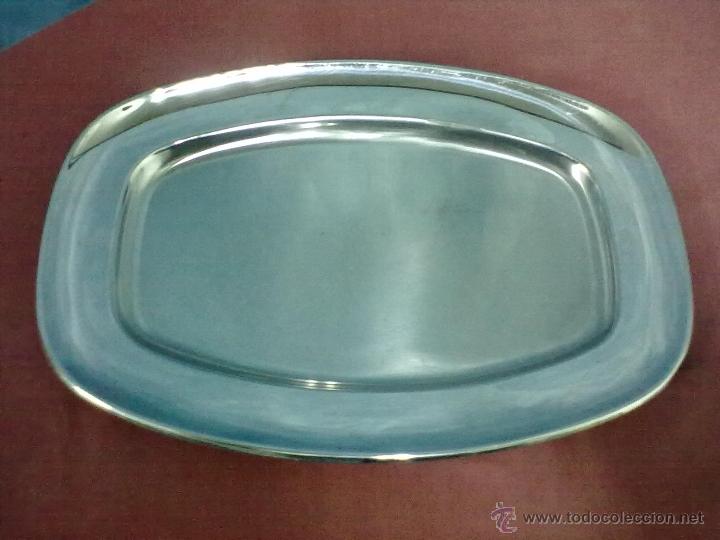 Vintage: DOS BANDEJAS DE ACERO INOXIDABLE - Foto 3