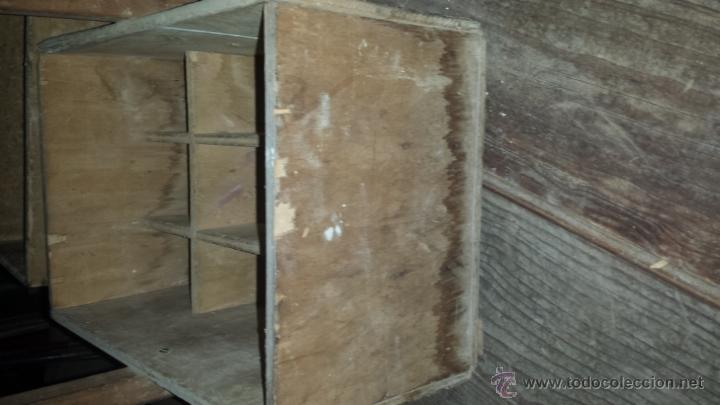 Vintage: ANTIGUA CAJA DE HERRAMIENTAS MADERA - Foto 5