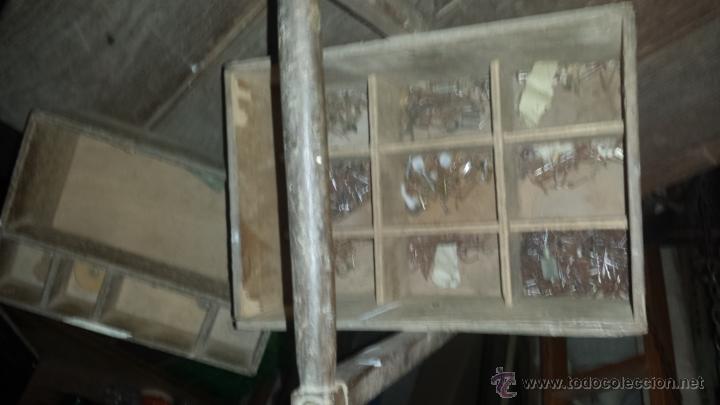 Vintage: ANTIGUA CAJA DE HERRAMIENTAS MADERA - Foto 6
