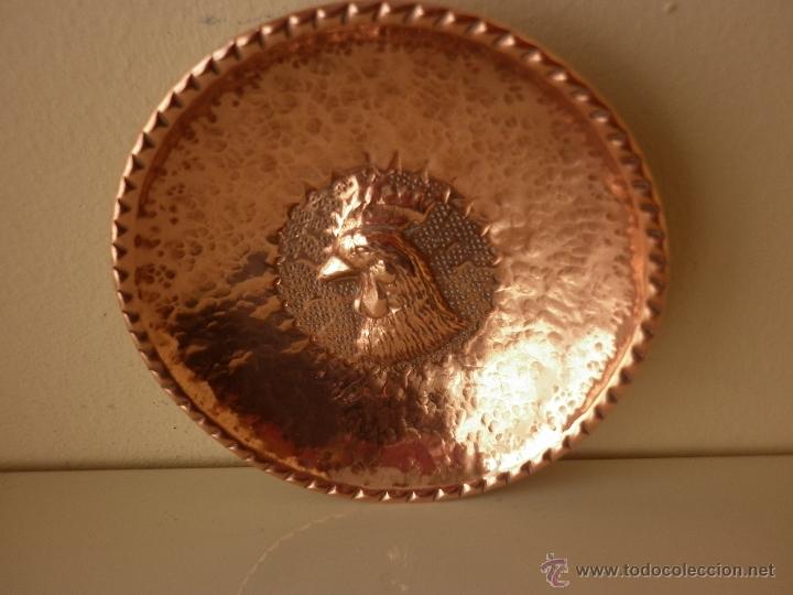 Vintage: 4 CENICEROS O PLATITOS  DE COBRE - Foto 10