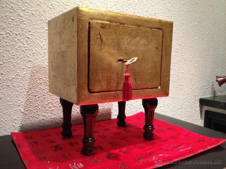 Vintage: Joyero en pan de oro. - Foto 4
