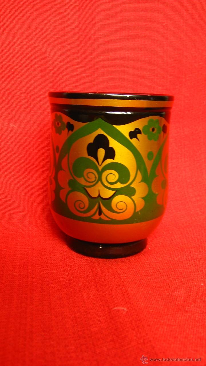 Vintage: VASO DE MADERA