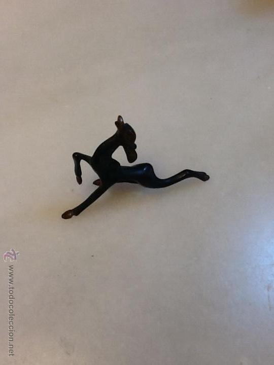 Vintage: BAMBI - CERVATILLO EN BRONCE PATINADO, EN MINIATURA, A&Ntilde;OS 60