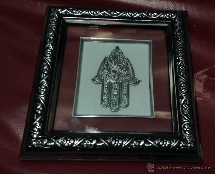 Vintage: Cuadro mano de fatima - car208 - Foto 1