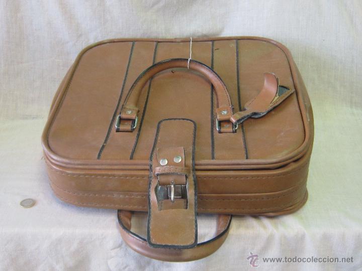 Vintage: MALETA DE MANO A&Ntilde;OS 70