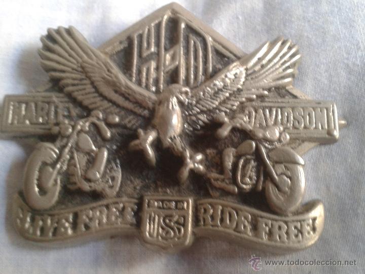 Vintage: Hebilla harley davidson - Foto 1