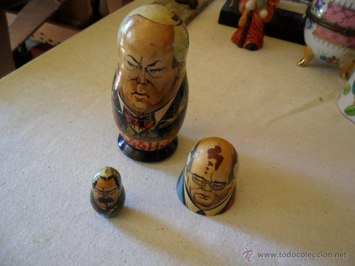 Vintage: MATRIOSKA DE POLITICOS RUSOS - Foto 1