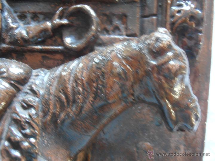 Vintage: ESCENA GALANTE EN BAJORRELIEVE - Foto 9