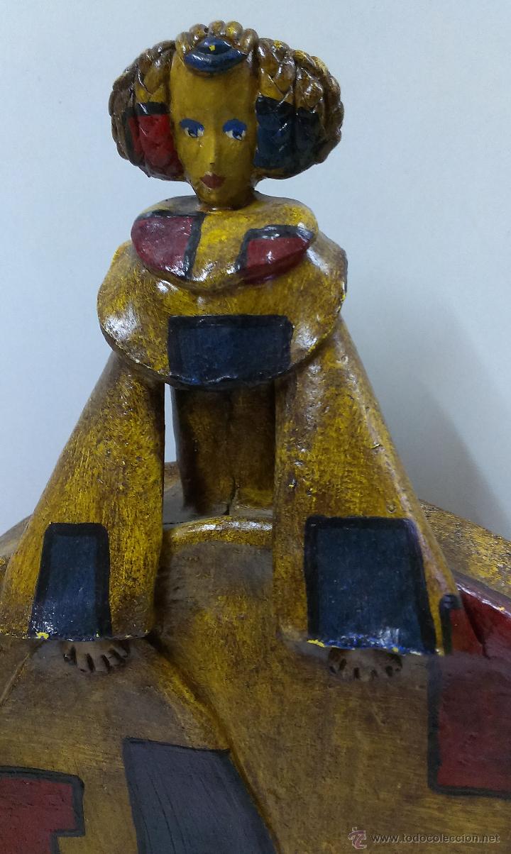 Vintage: BONITA FIGURA DE DAMA. - Foto 4