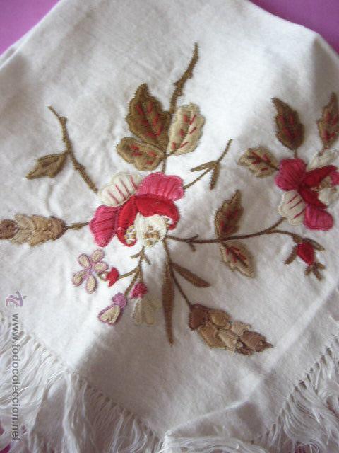 servilletas bordadas a maquina de flores - Buy Other vintage objects for  decoration on todocoleccion