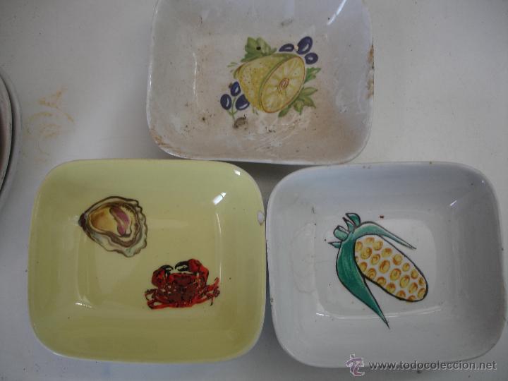 Vintage: tres platitos de cocina. - Foto 1