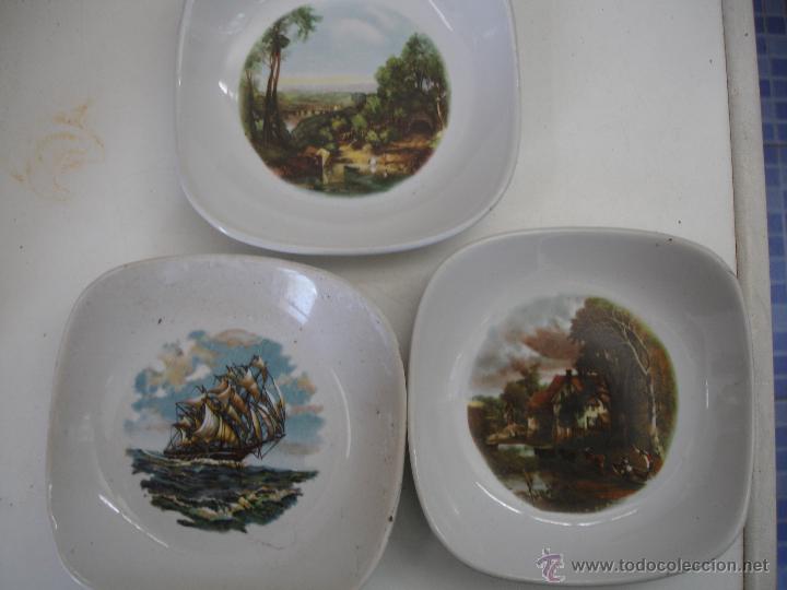 Vintage: tres platos decorativos. - Foto 1