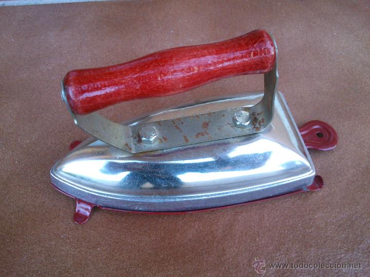 Vintage: DECORATIVA PLANCHA CON SOPORTE.DE COLECCION - Foto 3