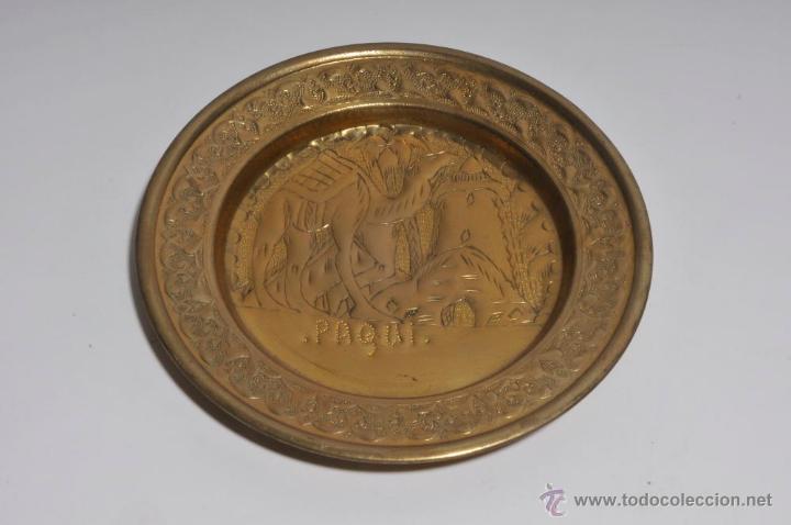Vintage: plato de cobre
