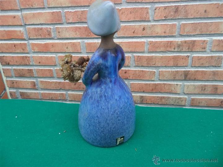 Vintage: figura de barro vidriado - Foto 2