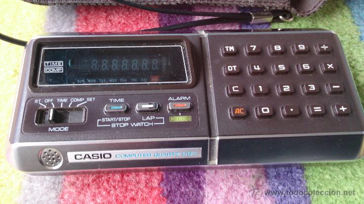 Vintage: Calculadora Casio Computer Quartz CQ-1, Con funda original - Foto 2