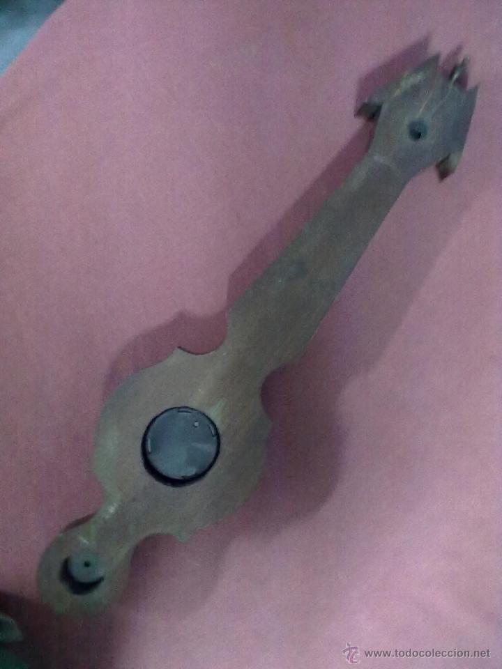 Vintage: MUEBLE PARED HIDROMETRO BAROMETRO TERMOMETRO - Foto 4
