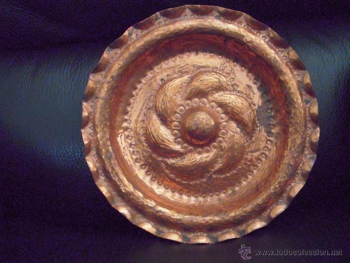 Vintage: platos de cobre - Foto 2