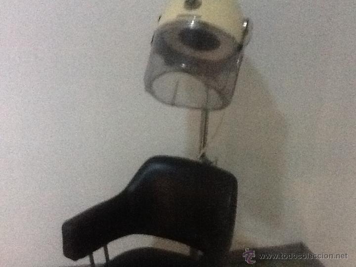 Vintage: Secador pelo, henry colomer --- FUNCIONA----,MOD.SUPER CARABELA con butaca de la marca
